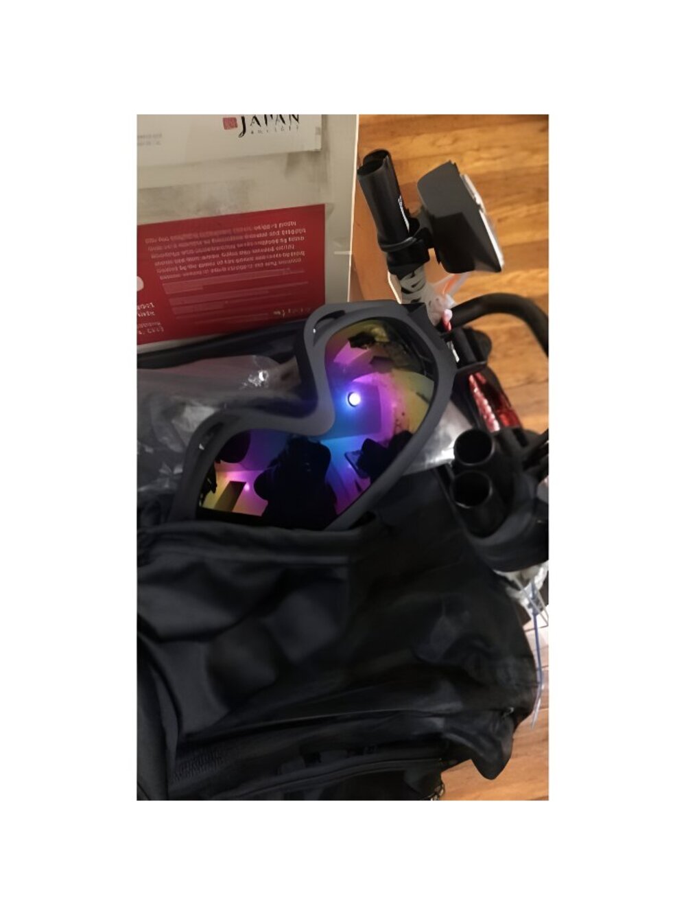 Motorcycle Goggles - Glasses Set of 2 Dirt Bike ATV Motocross Anti-UV Adjustable